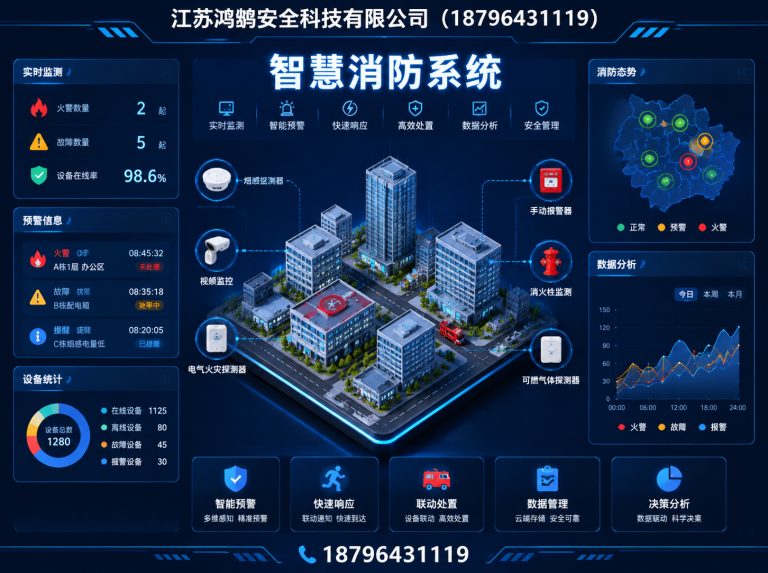 黔东南消防通信指挥展示图